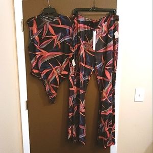 (NWT) AKIRA Mesh 2-Piece Set